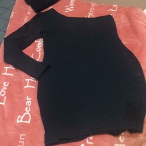 Black Asymmetric Dress